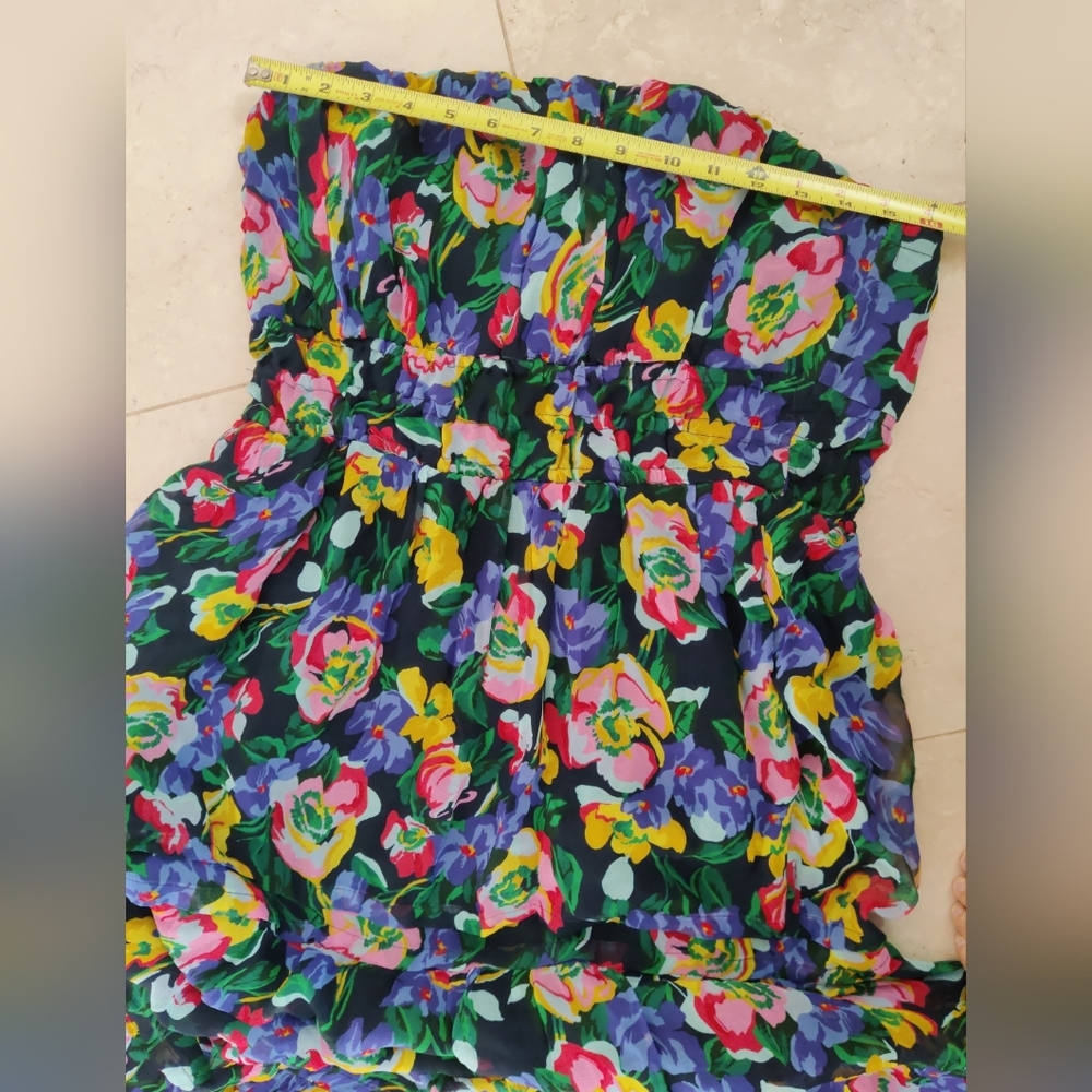Anthropologie Somerset Maxi Dress Strapless Edition Large $178 NWOT 💠 - Picture 8 of 16